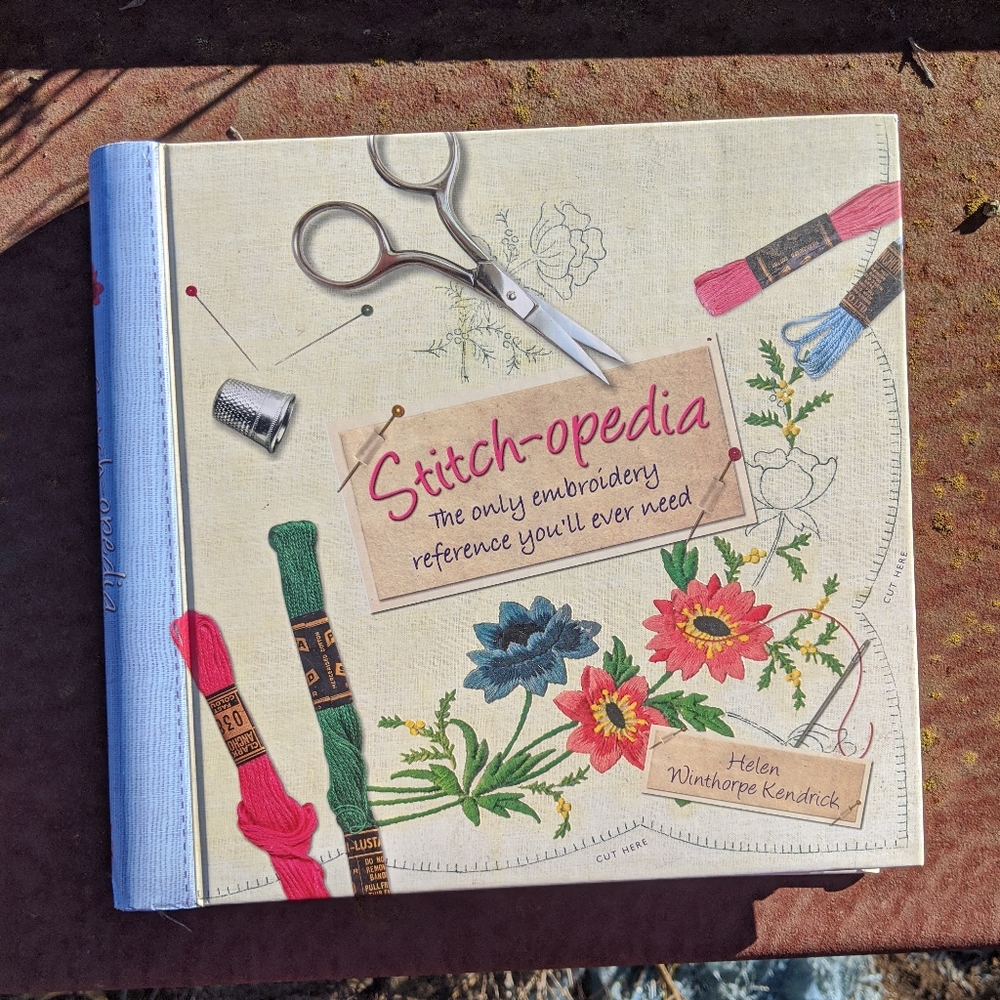 Stitching and embroidery instruction book